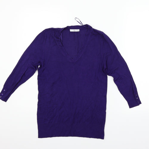 TU Womens Purple   Pullover Jumper Size 10