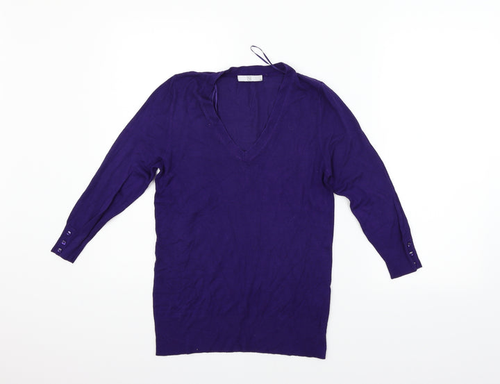 TU Womens Purple   Pullover Jumper Size 10