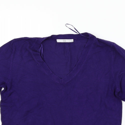 TU Womens Purple   Pullover Jumper Size 10