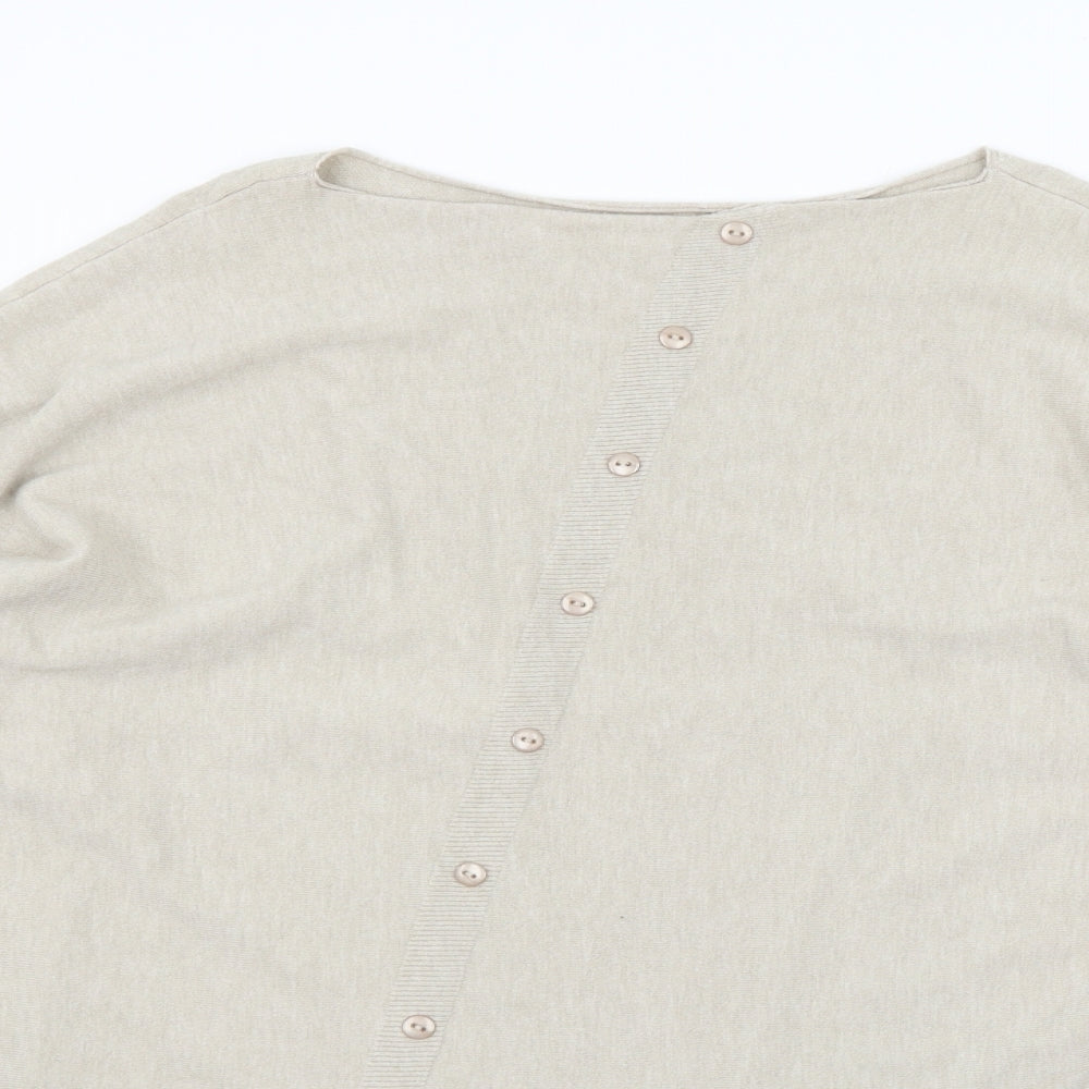 Preworn Womens Beige   Pullover Jumper Size 2XL