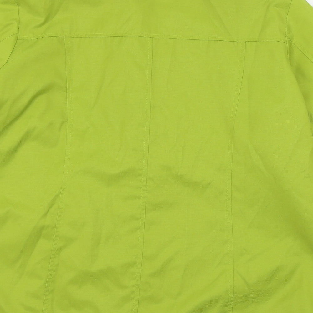 Preworn  Womens Green   Jacket Coat Size 14