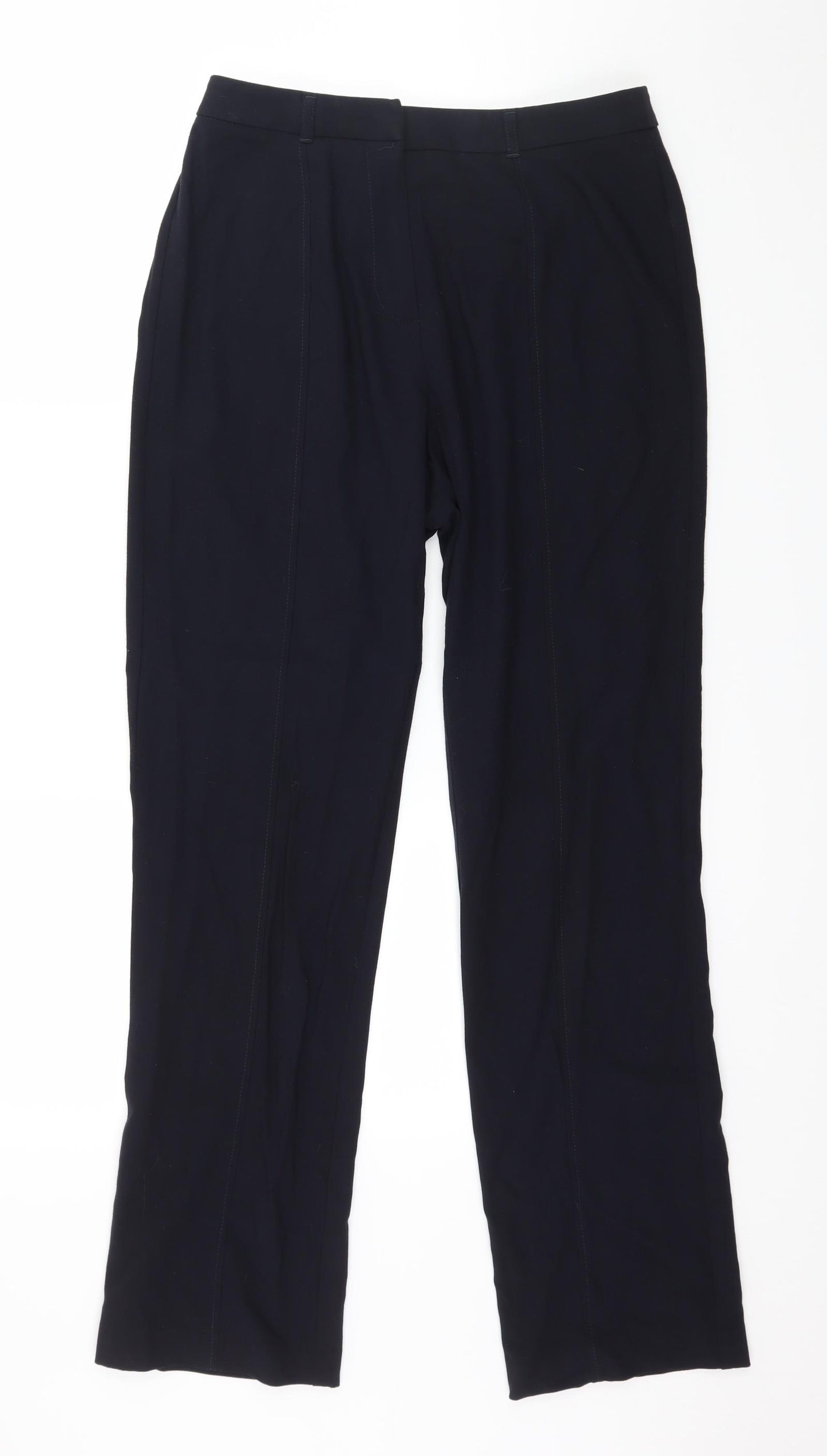 Marks and Spencer Womens Blue   Trousers  Size 12 L30 in