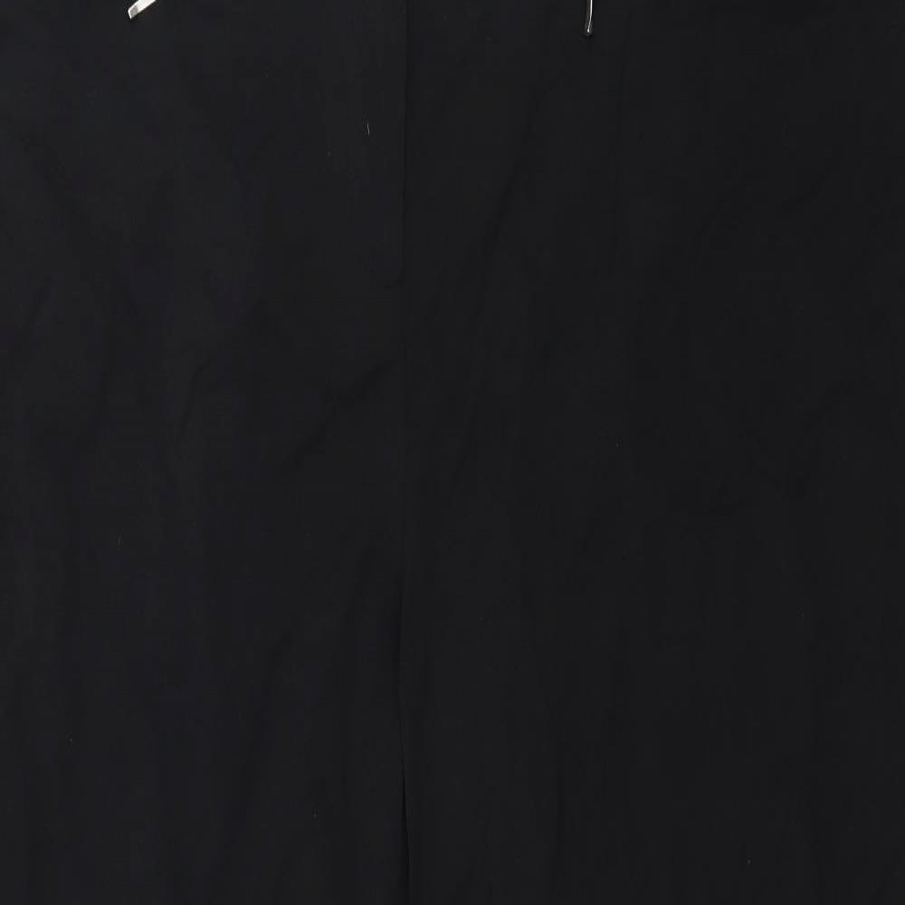 Evans Womens Black   Trousers  Size 22 L26 in