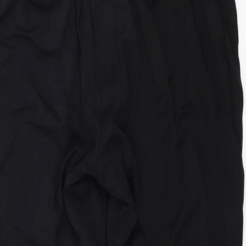 Evans Womens Black   Trousers  Size 22 L26 in