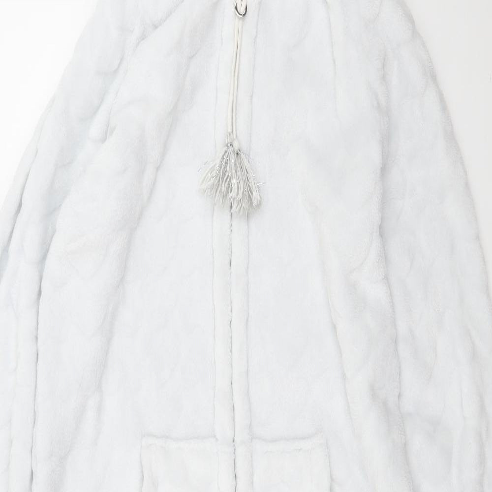 Etam Womens White Solid Microfibre Top One Piece Size S  - Unicorn