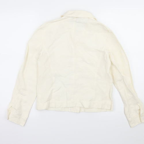Episode Womens Ivory   Jacket  Size 6