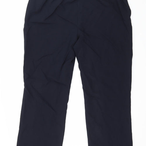 Bonmarché Womens Blue   Trousers  Size 14 L25 in