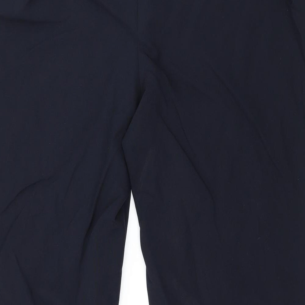 Bonmarché Womens Blue   Trousers  Size 14 L25 in