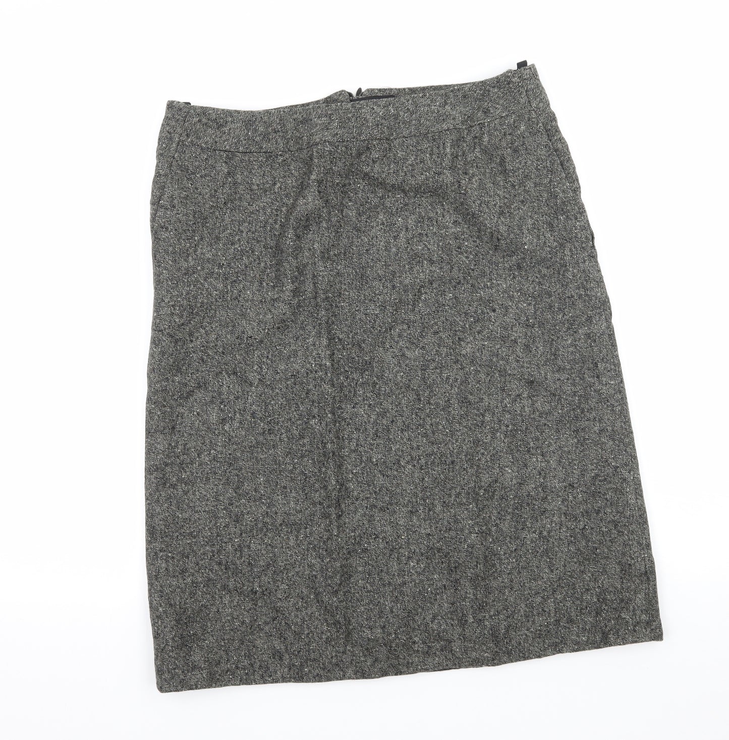Marks and Spencer Womens Grey   A-Line Skirt Size 10