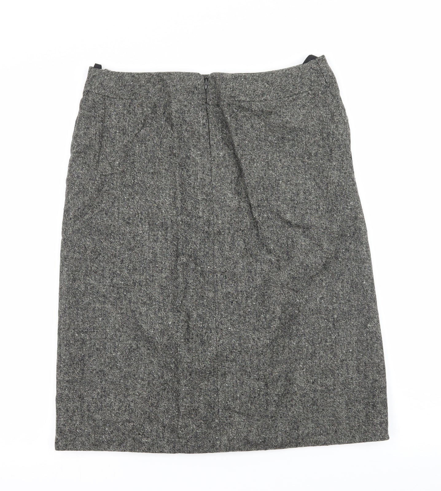 Marks and Spencer Womens Grey   A-Line Skirt Size 10