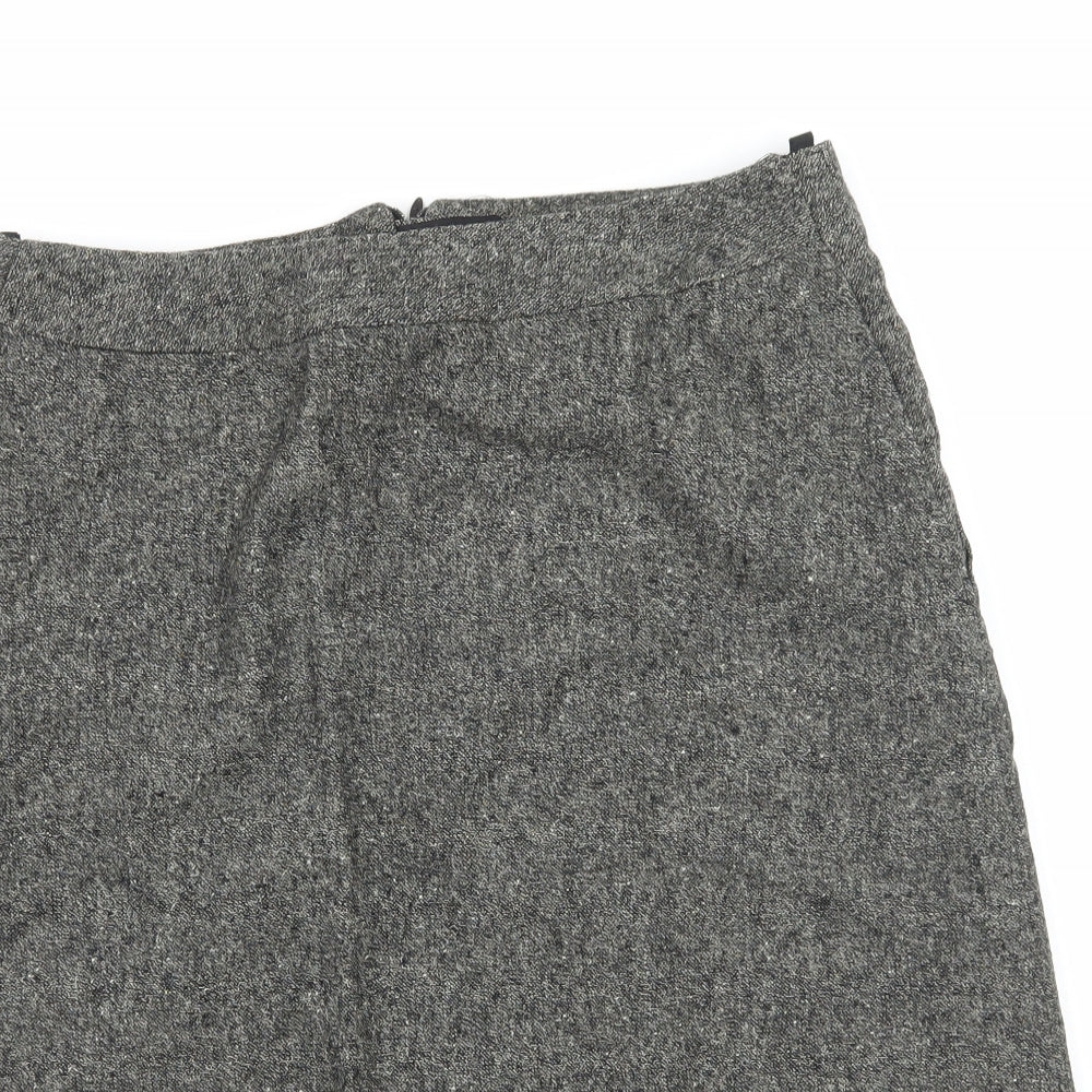 Marks and Spencer Womens Grey   A-Line Skirt Size 10