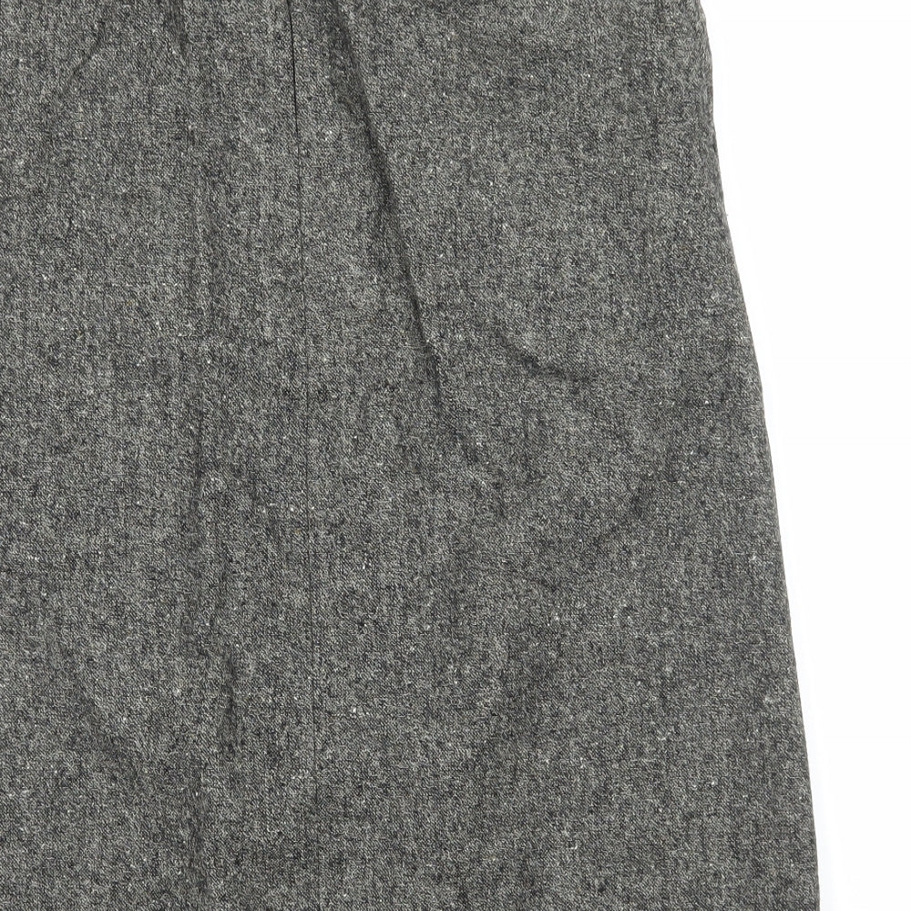 Marks and Spencer Womens Grey   A-Line Skirt Size 10