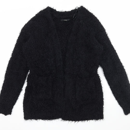 George Womens Black  Knit Cape Jumper Size 8