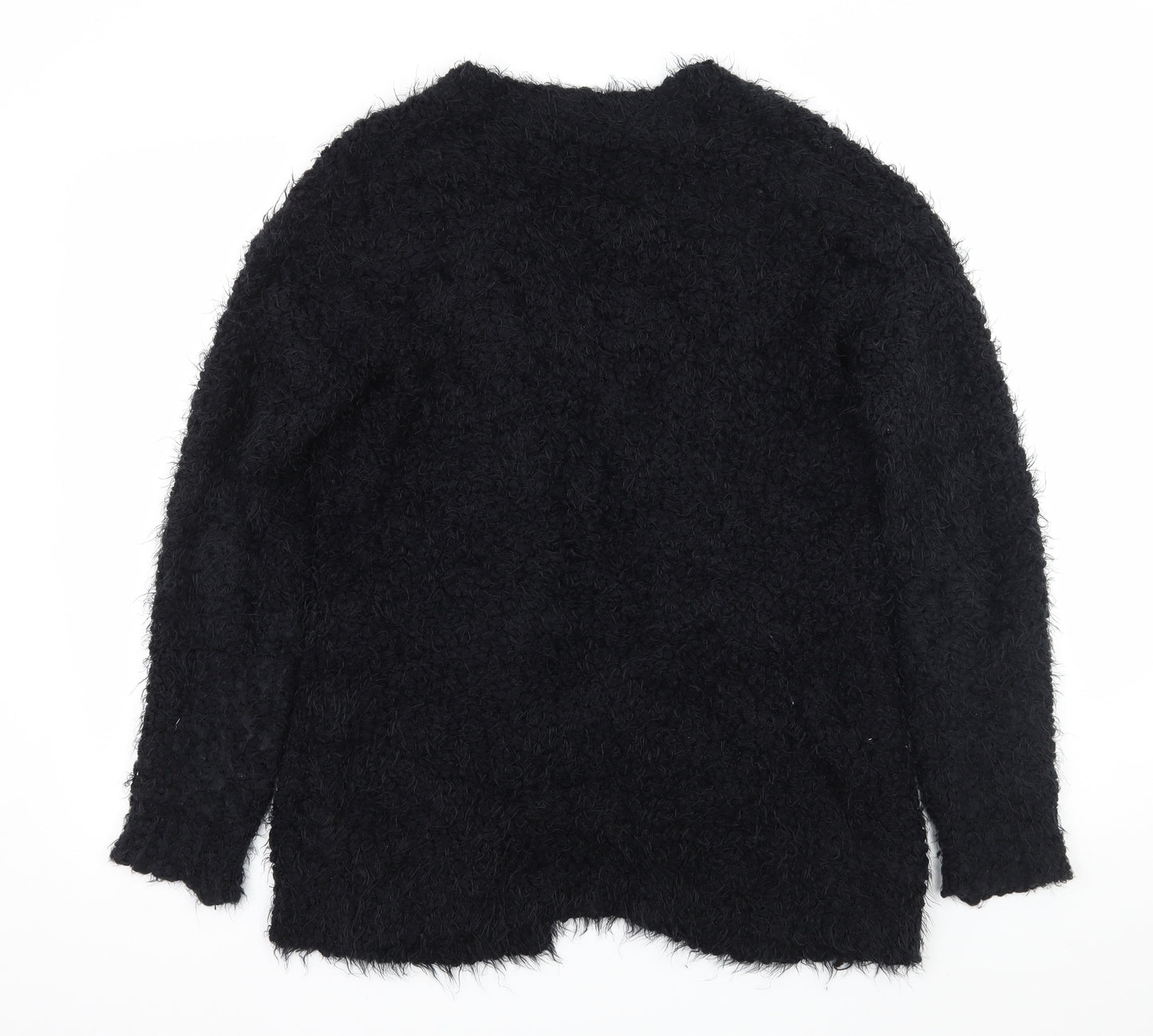 George Womens Black  Knit Cape Jumper Size 8