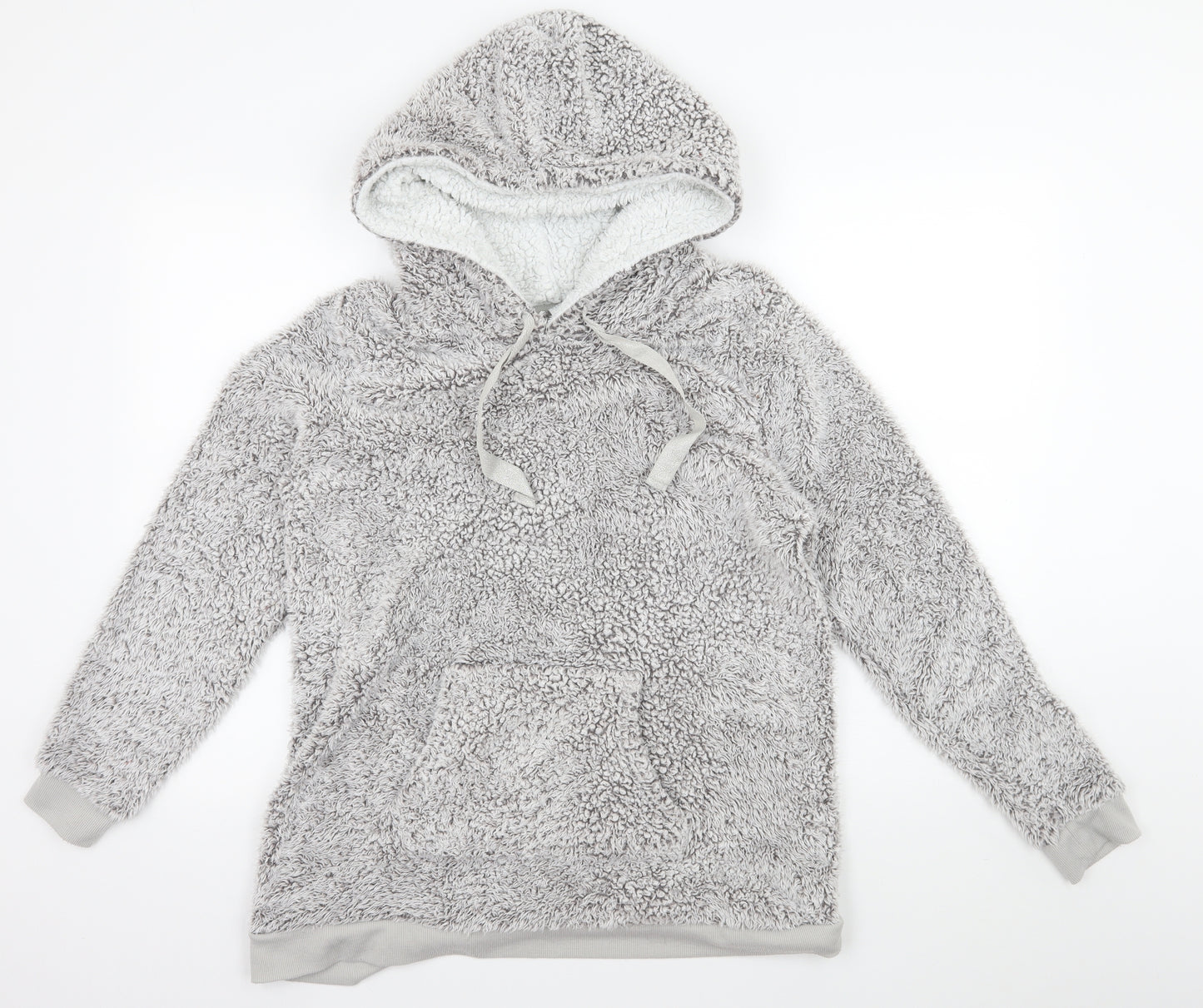 Pecocks Womens Grey  Microfibre Top Pyjama Top Size 18