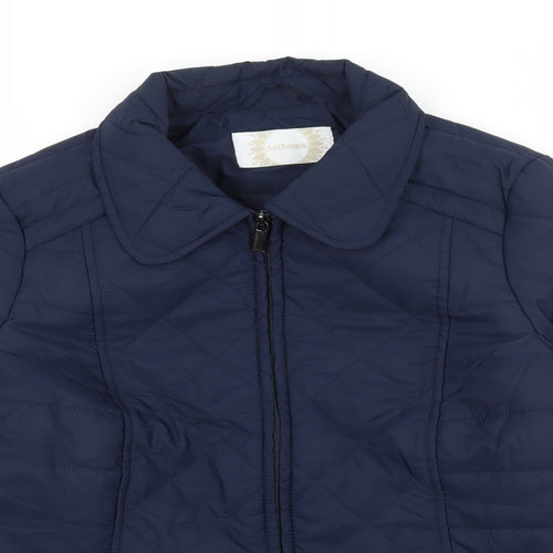 BHS Womens Blue   Puffer Jacket Jacket Size 12