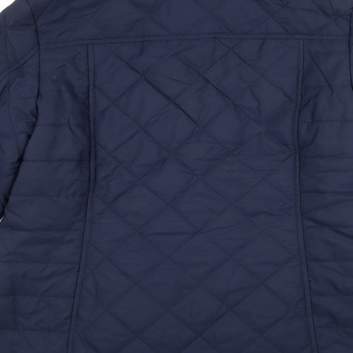 BHS Womens Blue   Puffer Jacket Jacket Size 12