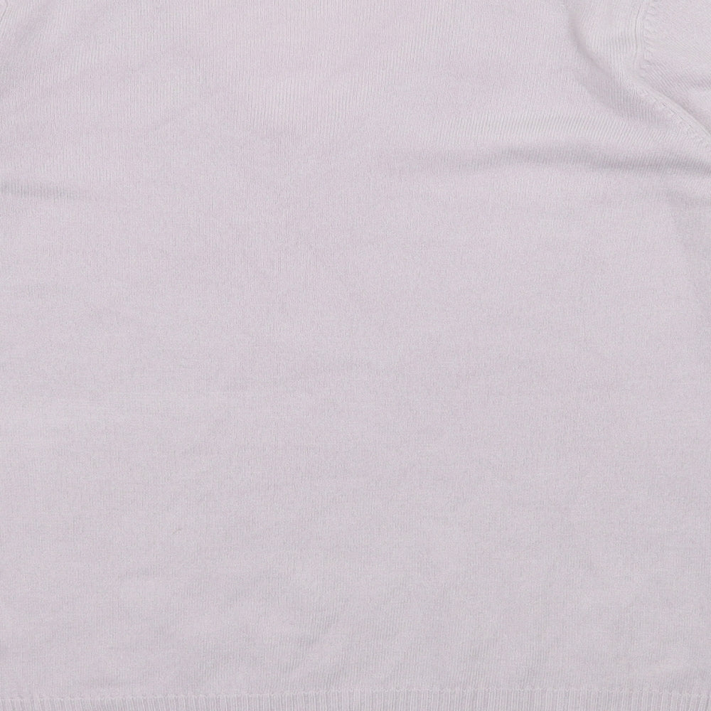 Marks and Spencer Womens Purple  Knit Pullover Jumper Size 8