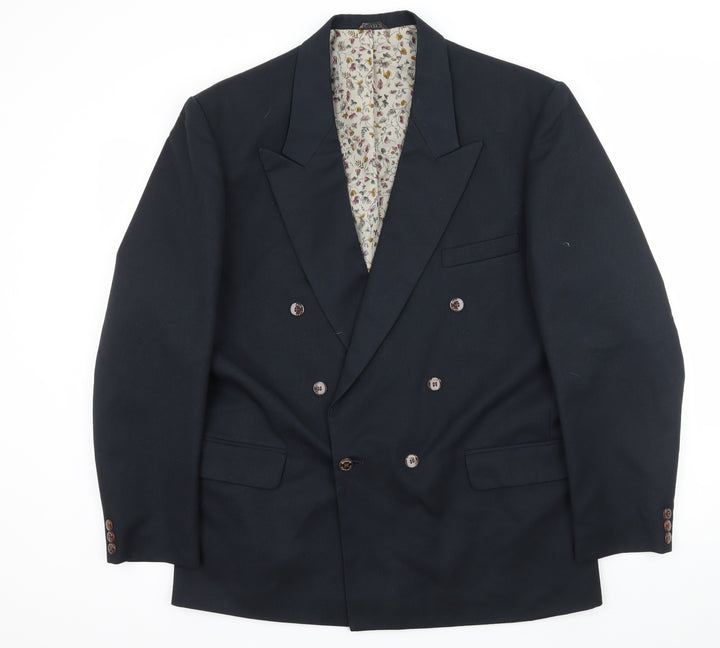 Browns Mens Blue Jacket Suit Jacket Size L