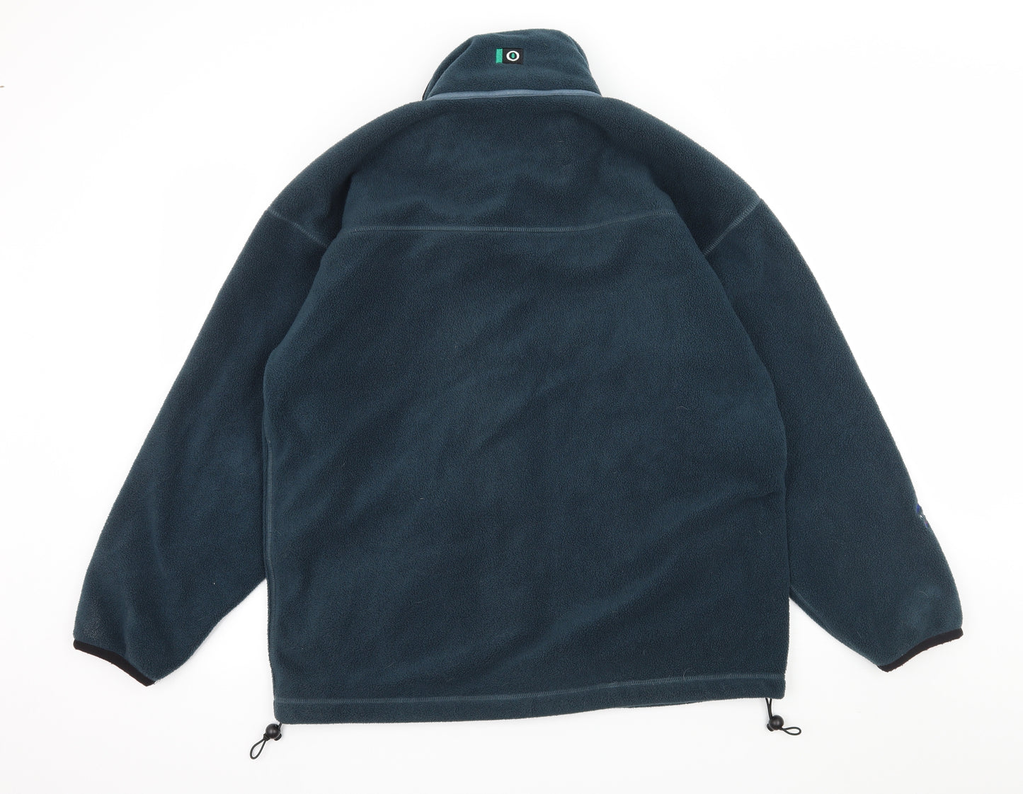 Outdoor Scene Mens Blue  Fleece Jacket  Size S