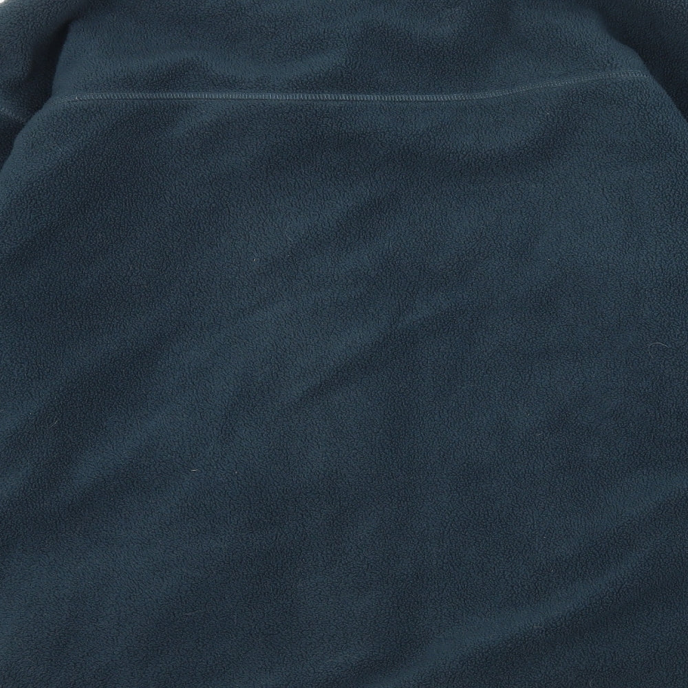 Outdoor Scene Mens Blue  Fleece Jacket  Size S