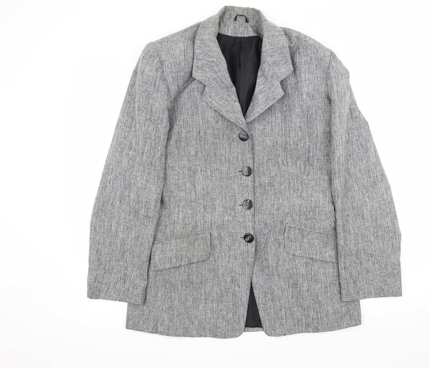 Bonmarché Womens Grey   Jacket Blazer Size 12