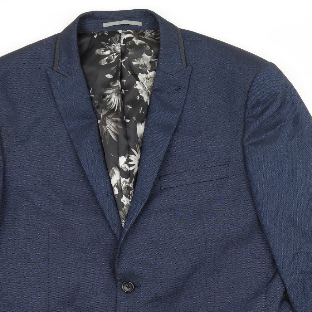 NEXT Mens Blue   Jacket Suit Jacket Size L