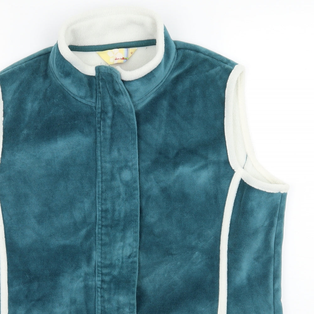 Alice Collins Womens Blue   Gilet Jacket Size 12