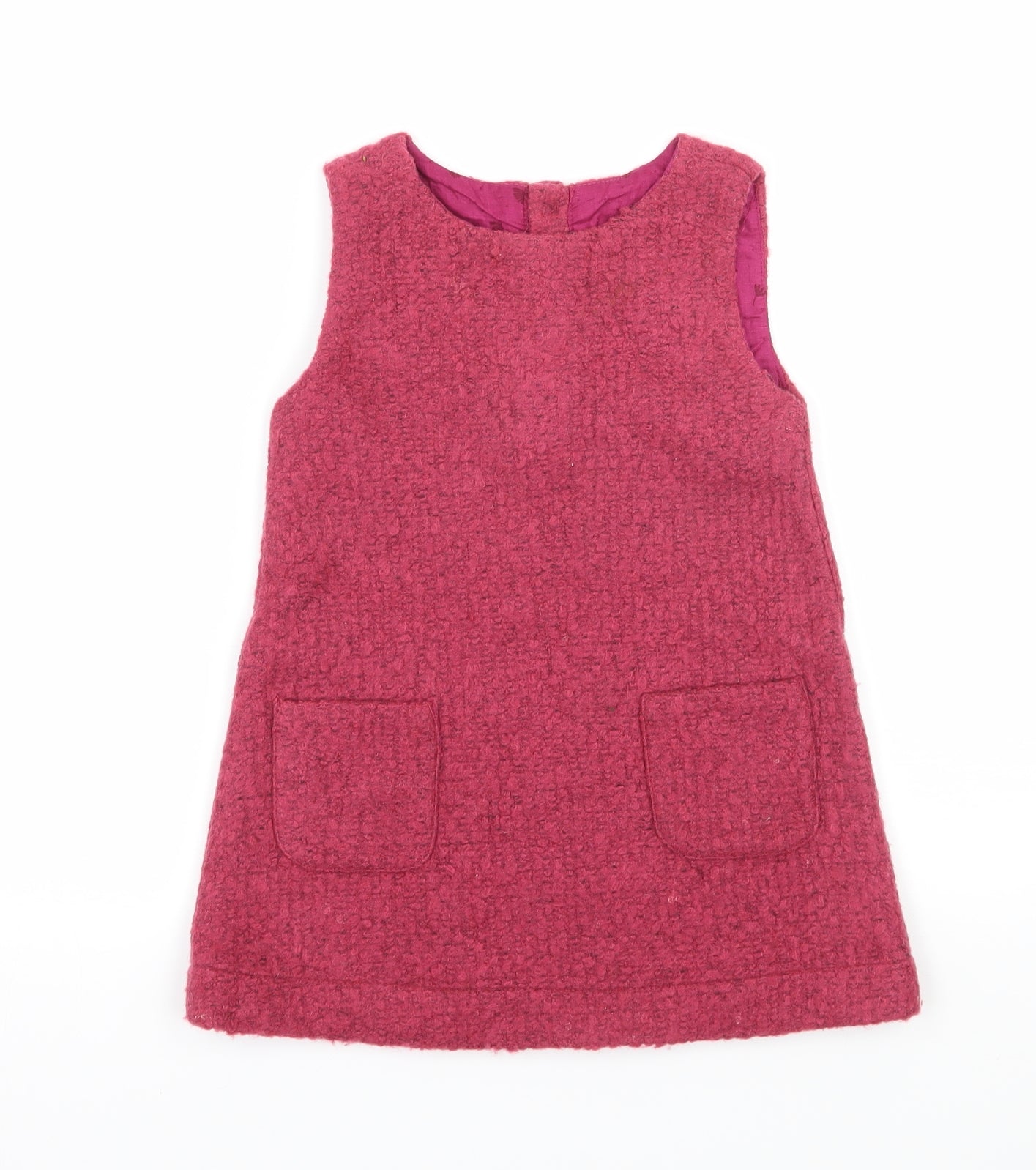 Dunnes Stores Girls Pink  Knit A-Line  Size 3 Years