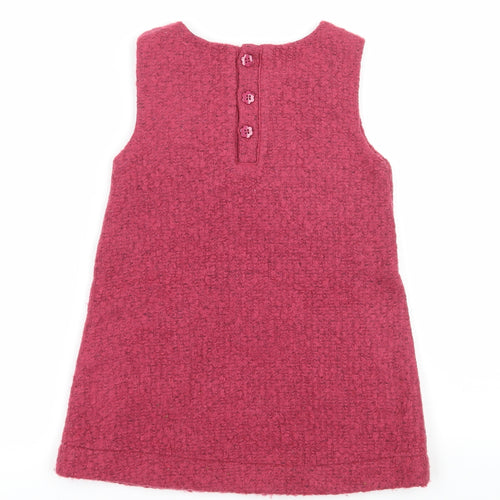 Dunnes Stores Girls Pink  Knit A-Line  Size 3 Years