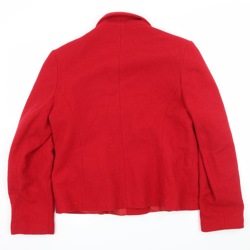 Etam Womens Red   Parka Coat Size 16