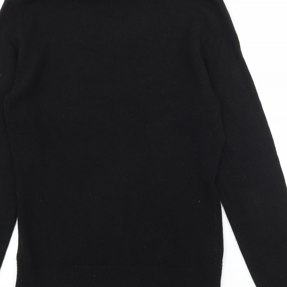 Atmosphere Womens Black  Knit Pullover Jumper Size 12
