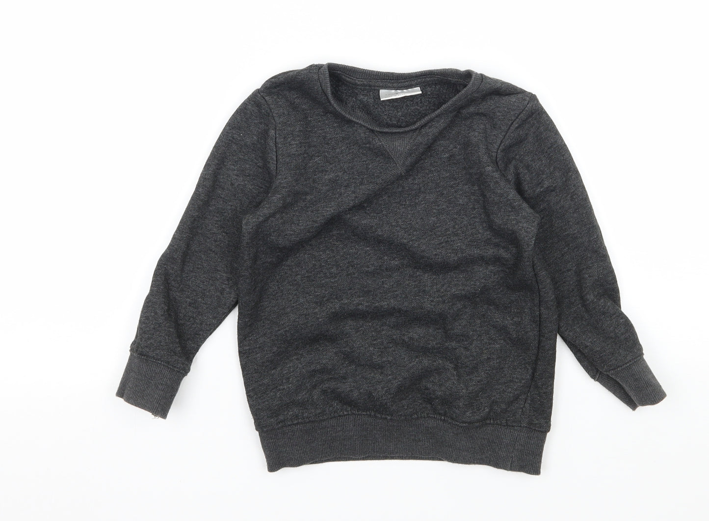 Favourites Boys Grey  Jersey Pullover Sweatshirt Size 3 Years