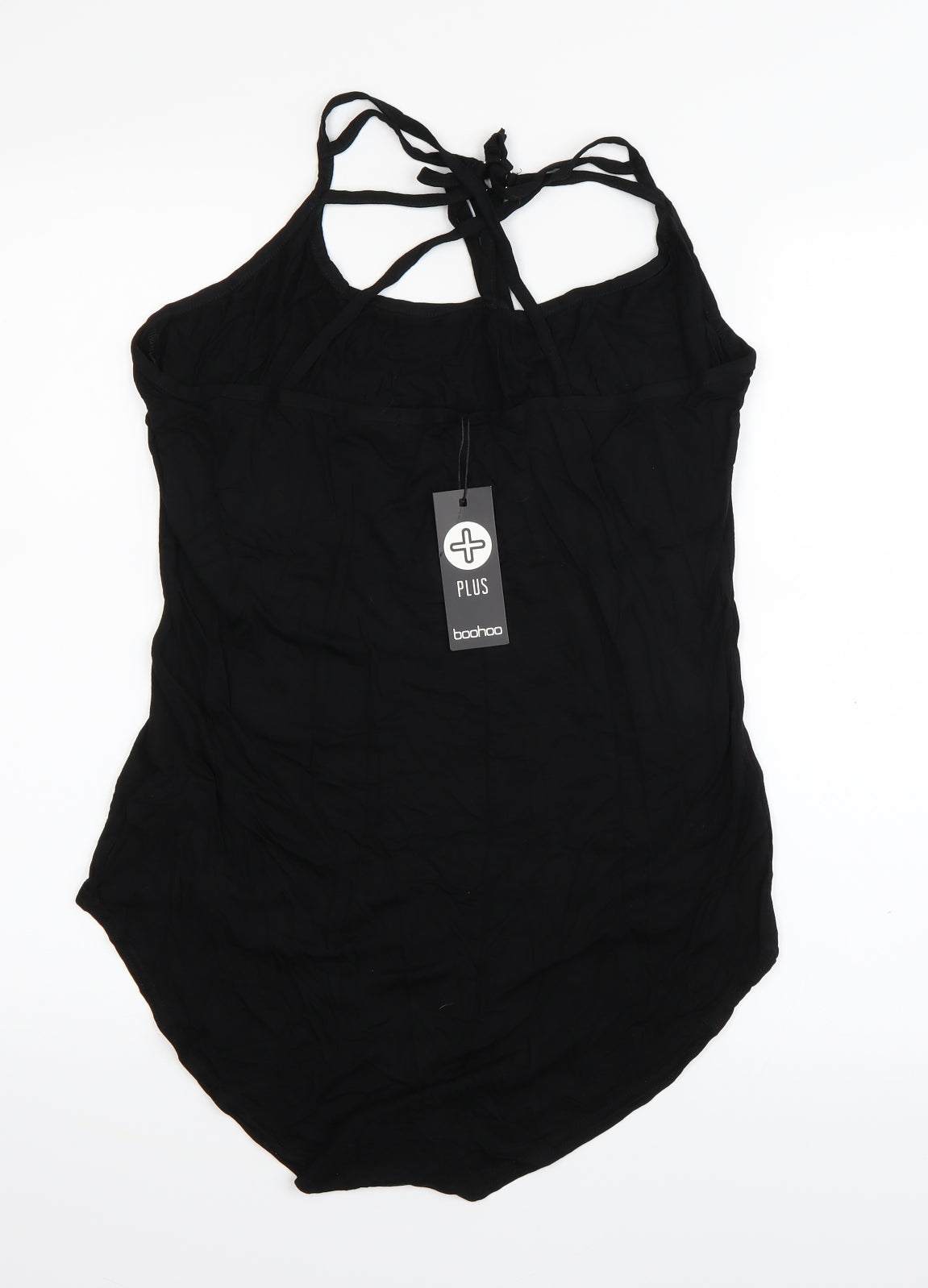 Boohoo Womens Black   Camisole Tank Size 20  - Bodysuit