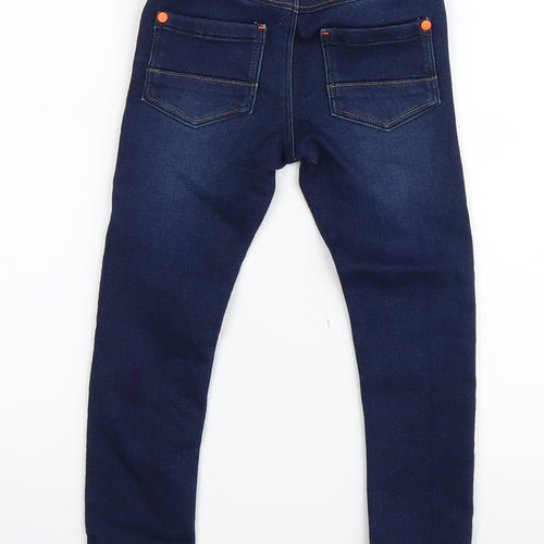 F&F Boys Blue  Denim Skinny Jeans Size 4-5 Years