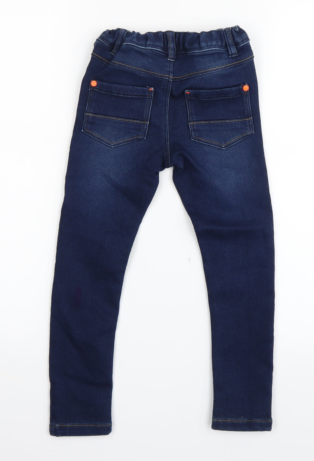 F&F Boys Blue  Denim Skinny Jeans Size 4-5 Years