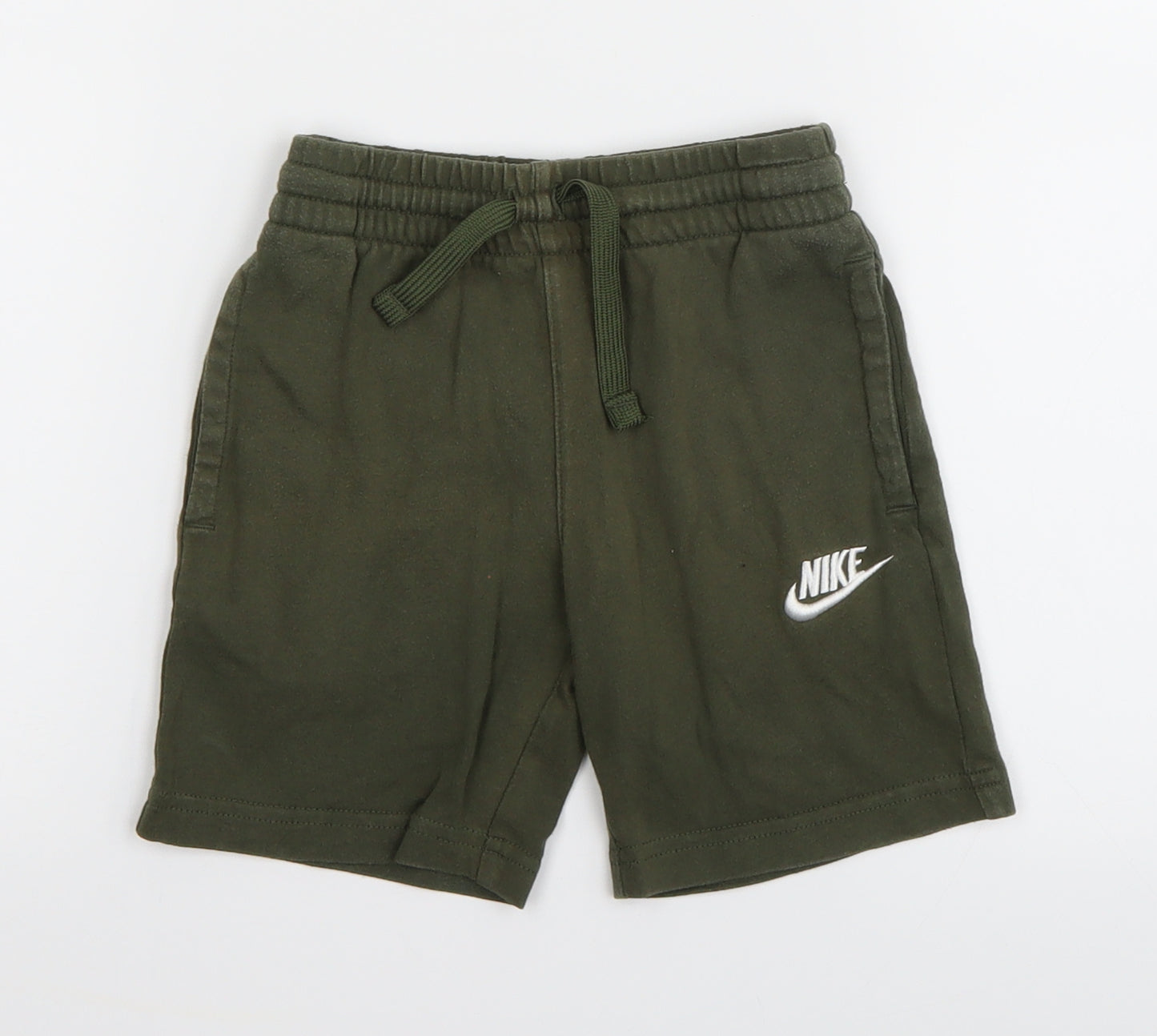 Nike Boys Green   Sweat Shorts Size 3-4 Years