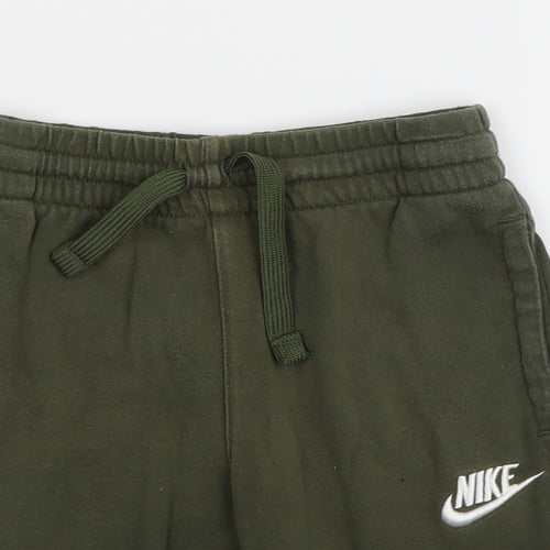 Nike Boys Green   Sweat Shorts Size 3-4 Years