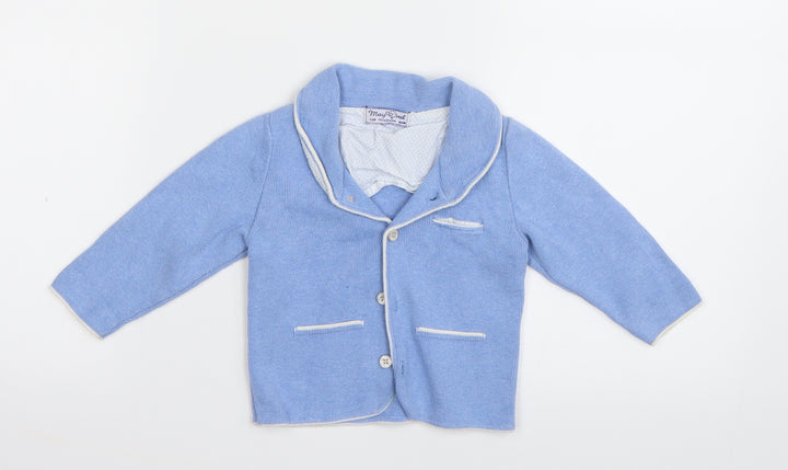 Mayoral  Blue   Cardigan Jumper Size 12-18 Months
