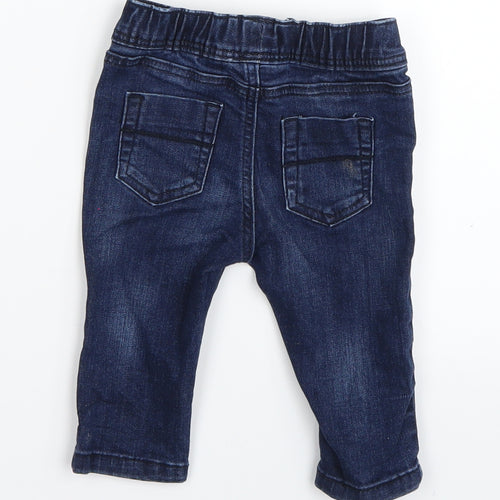Primark Baby Blue  Denim Capri Jeans Size 3-6 Months