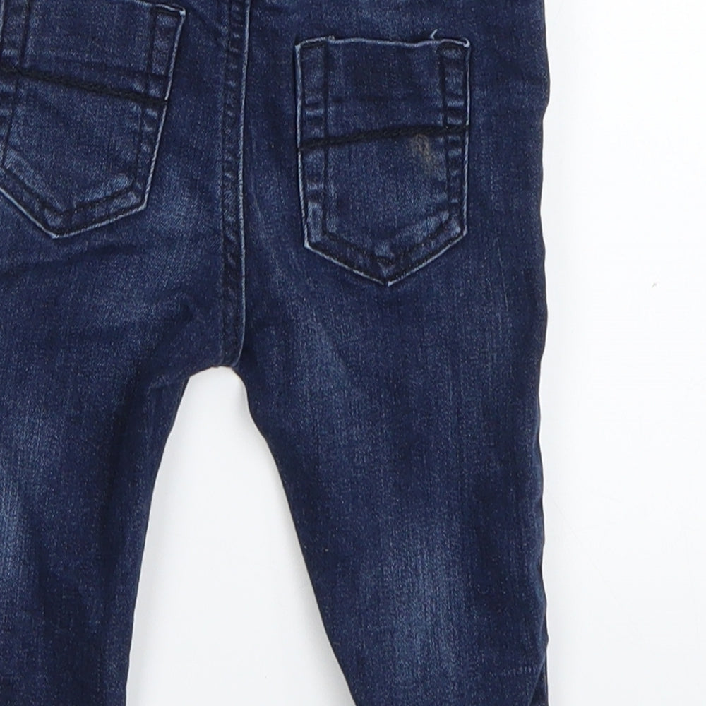 Primark Baby Blue  Denim Capri Jeans Size 3-6 Months