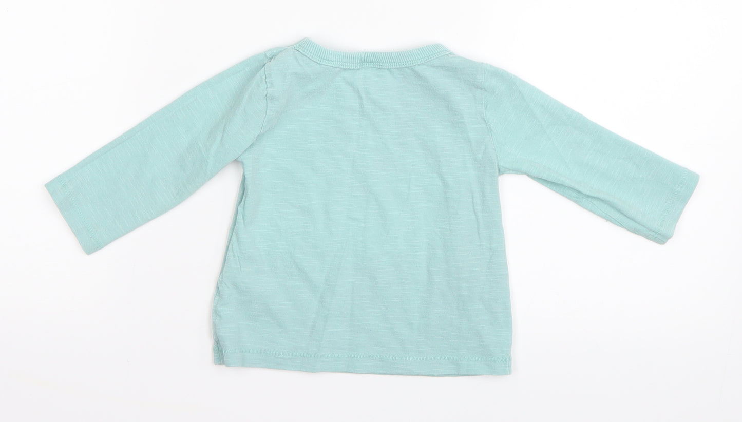 NEXT Baby Blue   Basic T-Shirt Size 6-9 Months