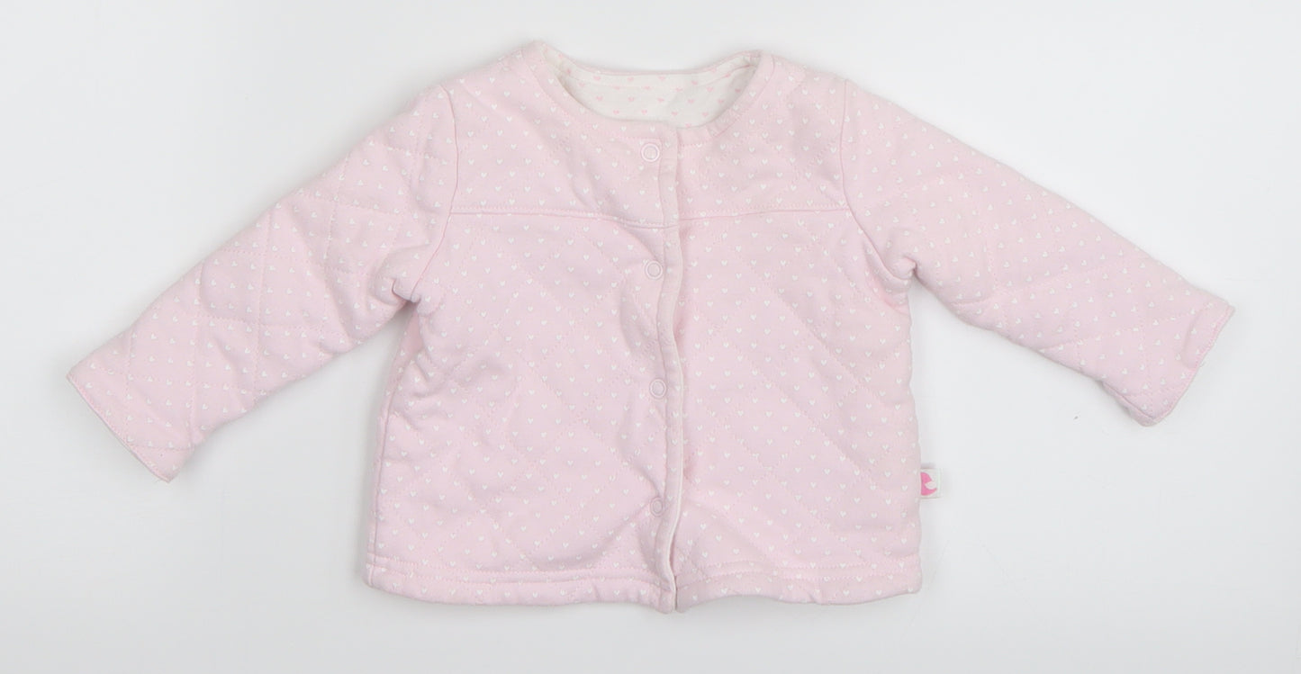 F&F  Pink   Cardigan Jumper Size 3-6 Months