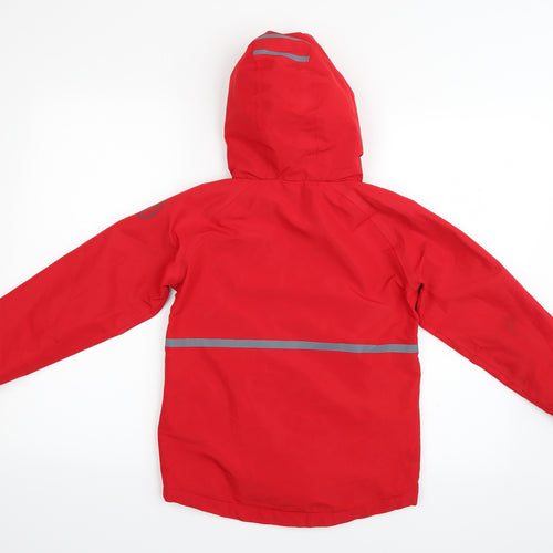 NEXT Boys Red   Anorak Coat Size 7 Years