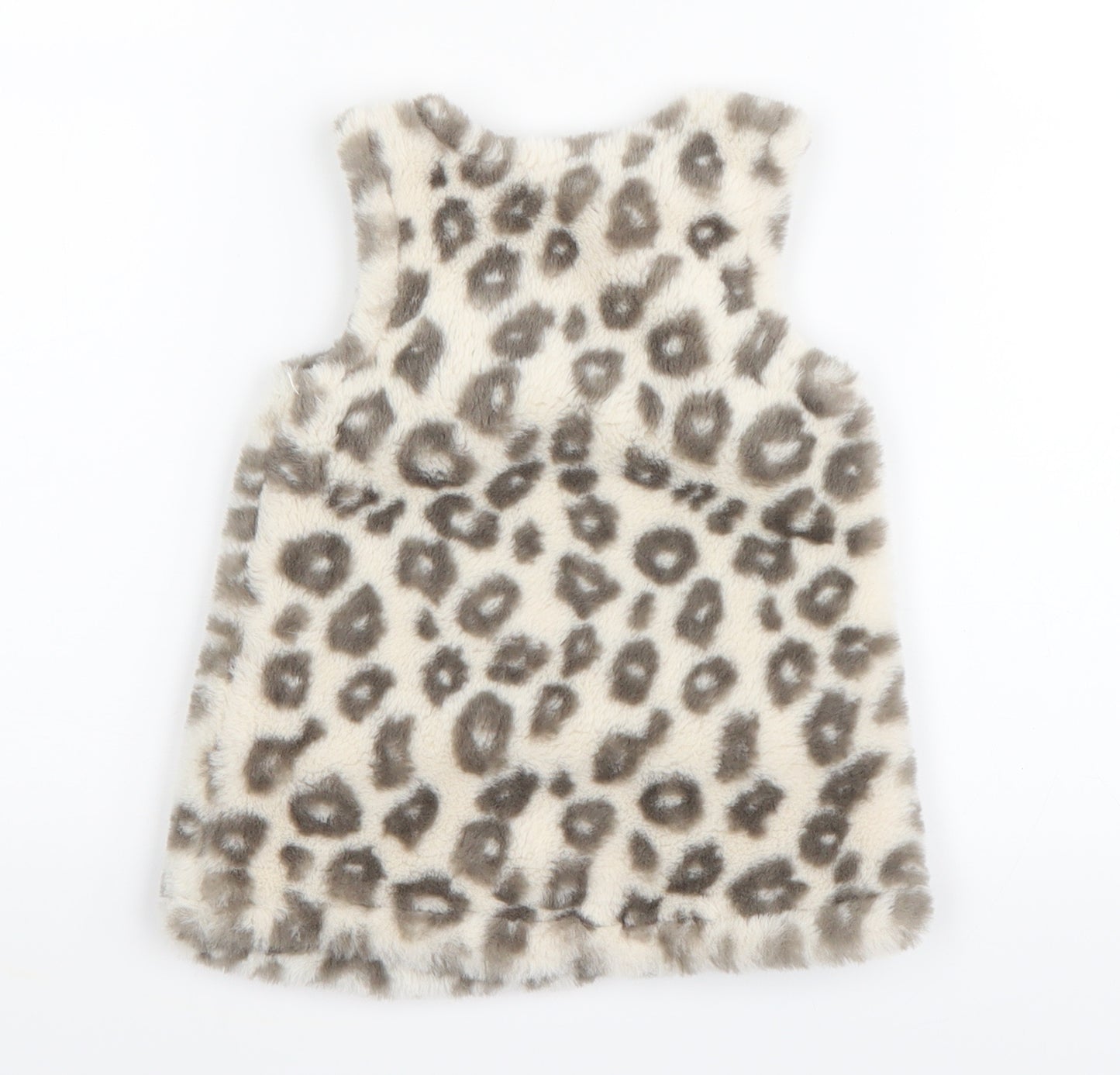 Nutmeg Girls Beige Animal Print  Shift  Size 3-6 Months