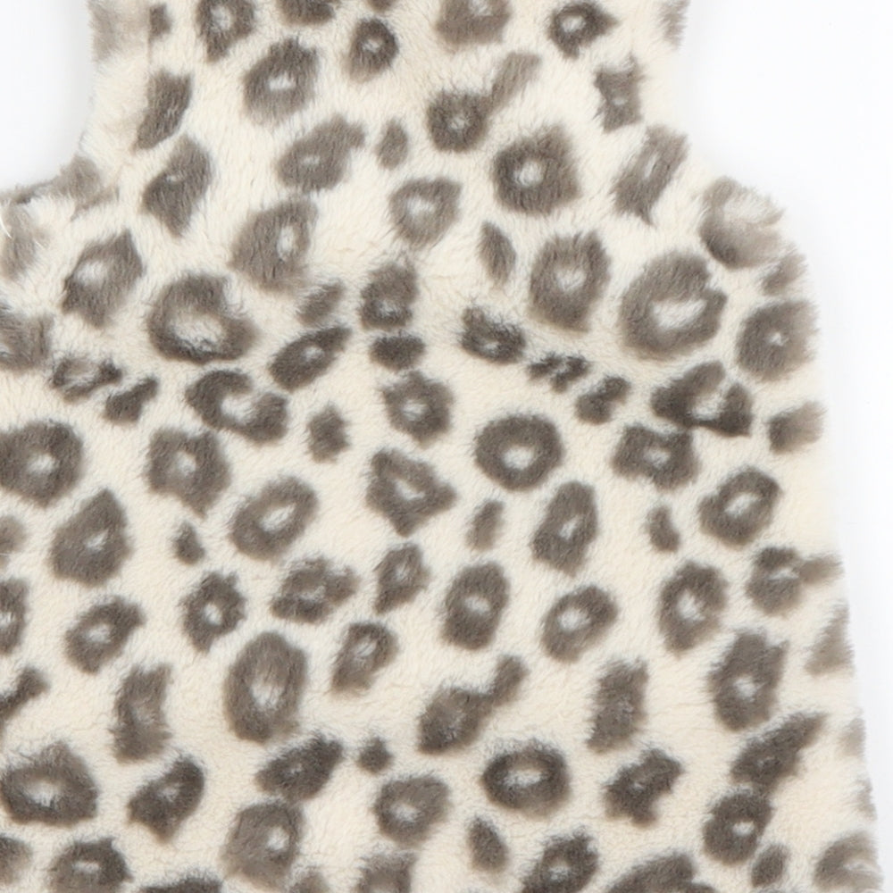 Nutmeg Girls Beige Animal Print  Shift  Size 3-6 Months