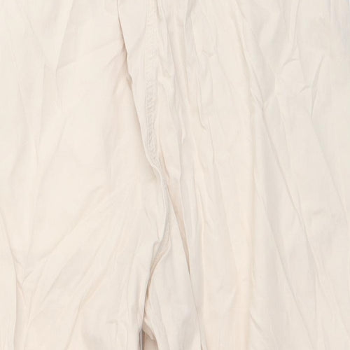 Anthology Womens Beige   Cargo Trousers Size 12 L20 in