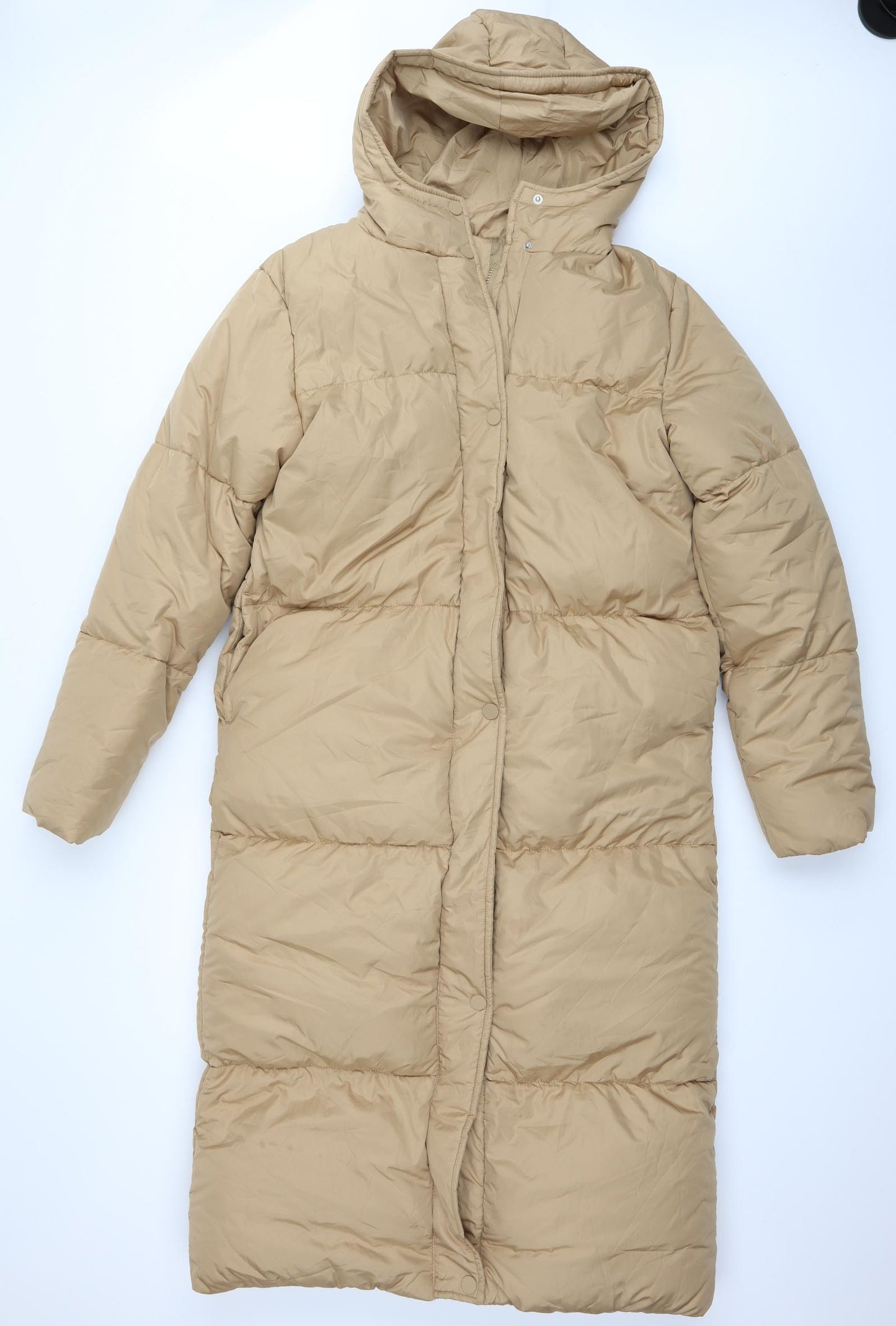 Threadbare Womens Beige   Puffer Jacket Coat Size 10