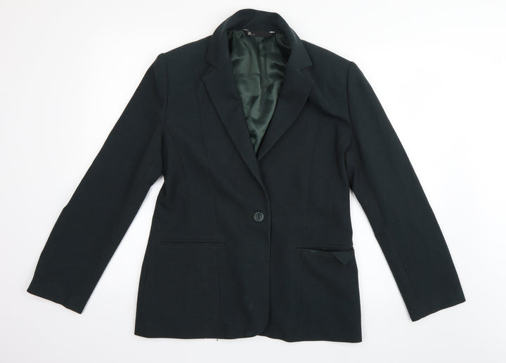 BHS Womens Green Jacket Blazer Size 12