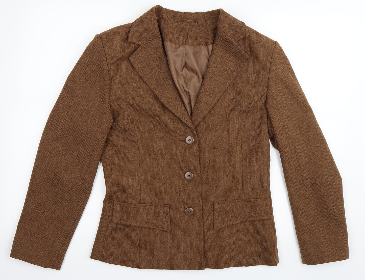 OWBL Womens Brown   Jacket Blazer Size 10
